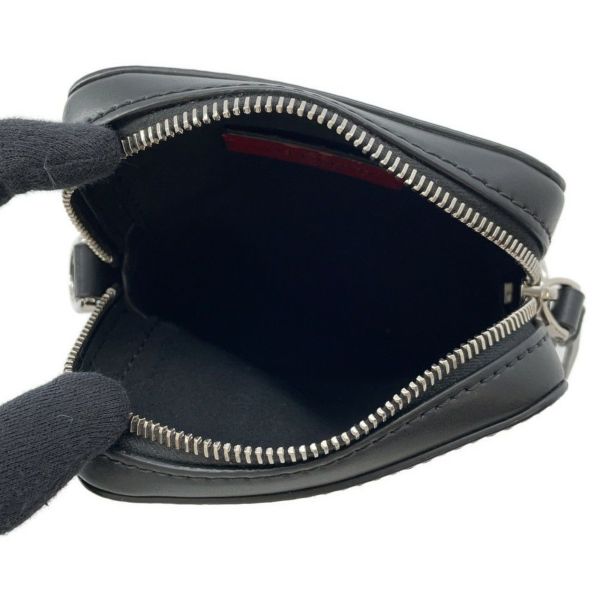 ヴァレンティノ・ガラヴァーニ ショルダーバッグ VLTN ロゴ レザー 2Y2B0943WJW VALENTINO 黒