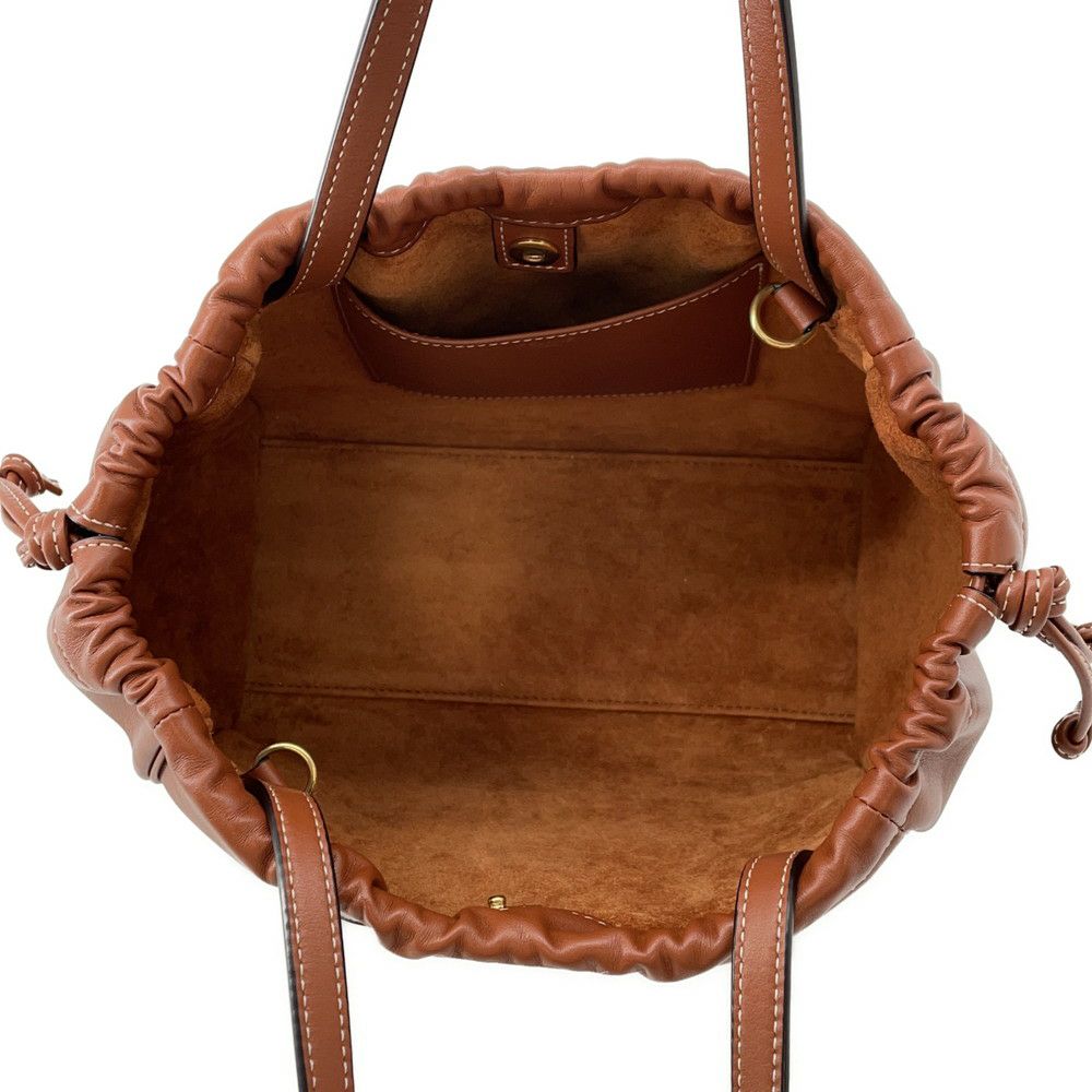 セリーヌ ハンドバッグ キュイル トリオンフ スモール カバ ドローストリング レザー 111013 CELINE 2way