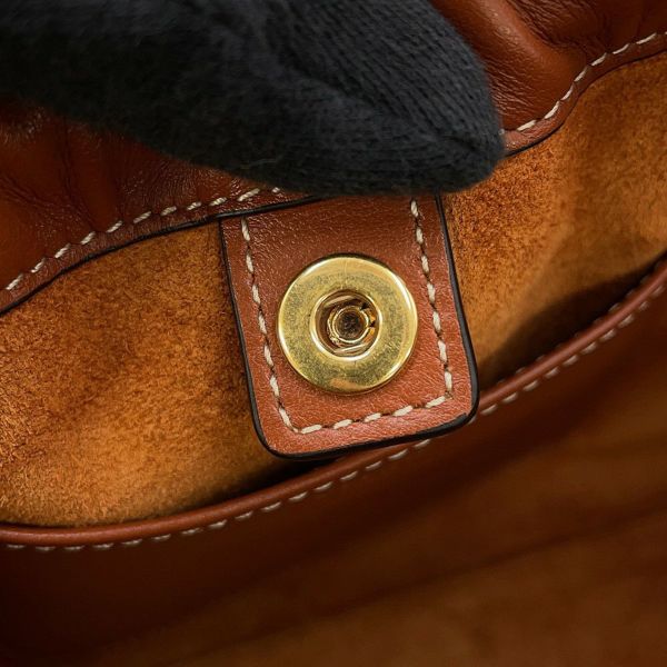 セリーヌ ハンドバッグ キュイル トリオンフ スモール カバ ドローストリング レザー 111013 CELINE 2way