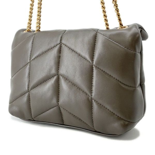 サンローランパリ チェーンショルダー バッグ トイパファー ラムスキン 759337 SAINT LAURENT PARIS