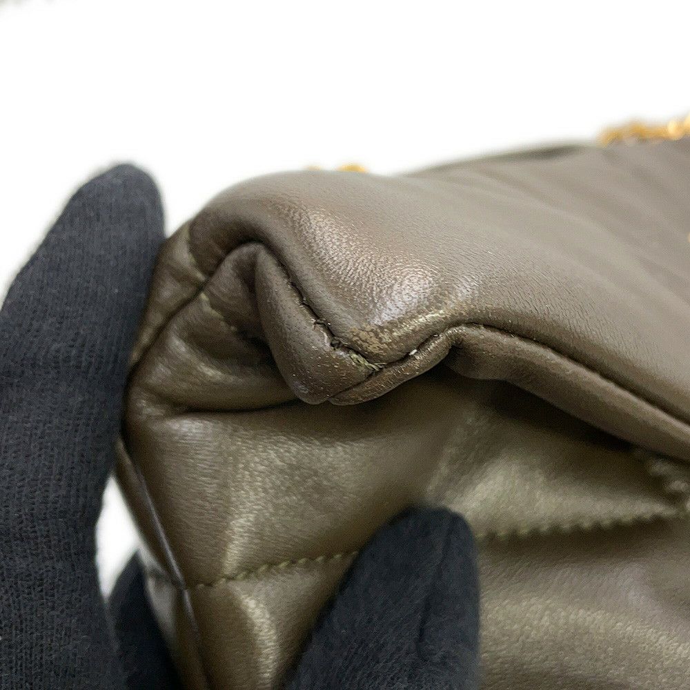 サンローランパリ チェーンショルダー バッグ トイパファー ラムスキン 759337 SAINT LAURENT PARIS