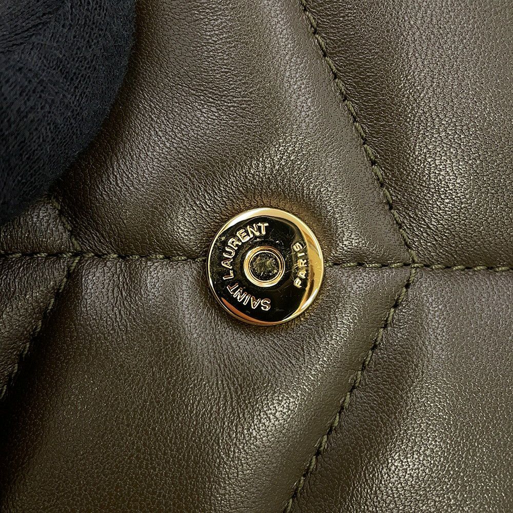 サンローランパリ チェーンショルダー バッグ トイパファー ラムスキン 759337 SAINT LAURENT PARIS