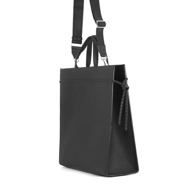 フェンディ トートバッグ ゴー トゥ ショッパー レザー ミディアム 7VA583 FENDI 2wayショルダーバッグ 黒