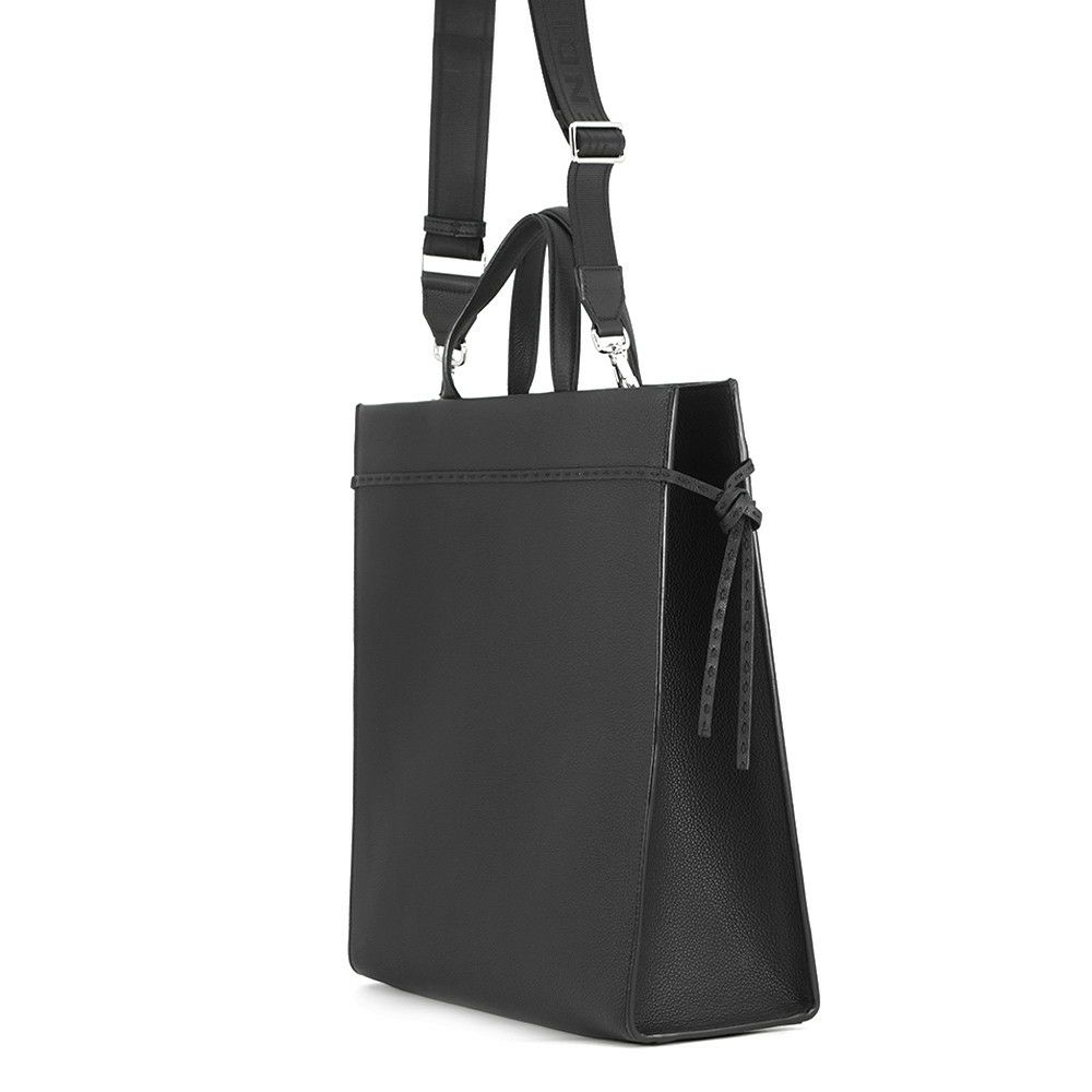 フェンディ トートバッグ ゴー トゥ ショッパー レザー ミディアム 7VA583 FENDI 2wayショルダーバッグ 黒