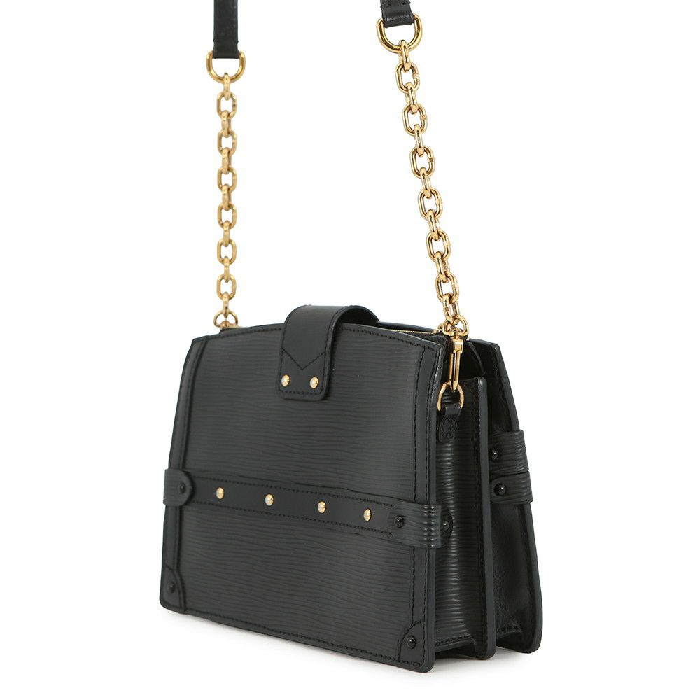 ルイヴィトン ショルダーバッグ エピ トランククラッチ M53052 LOUIS VUITTON 黒