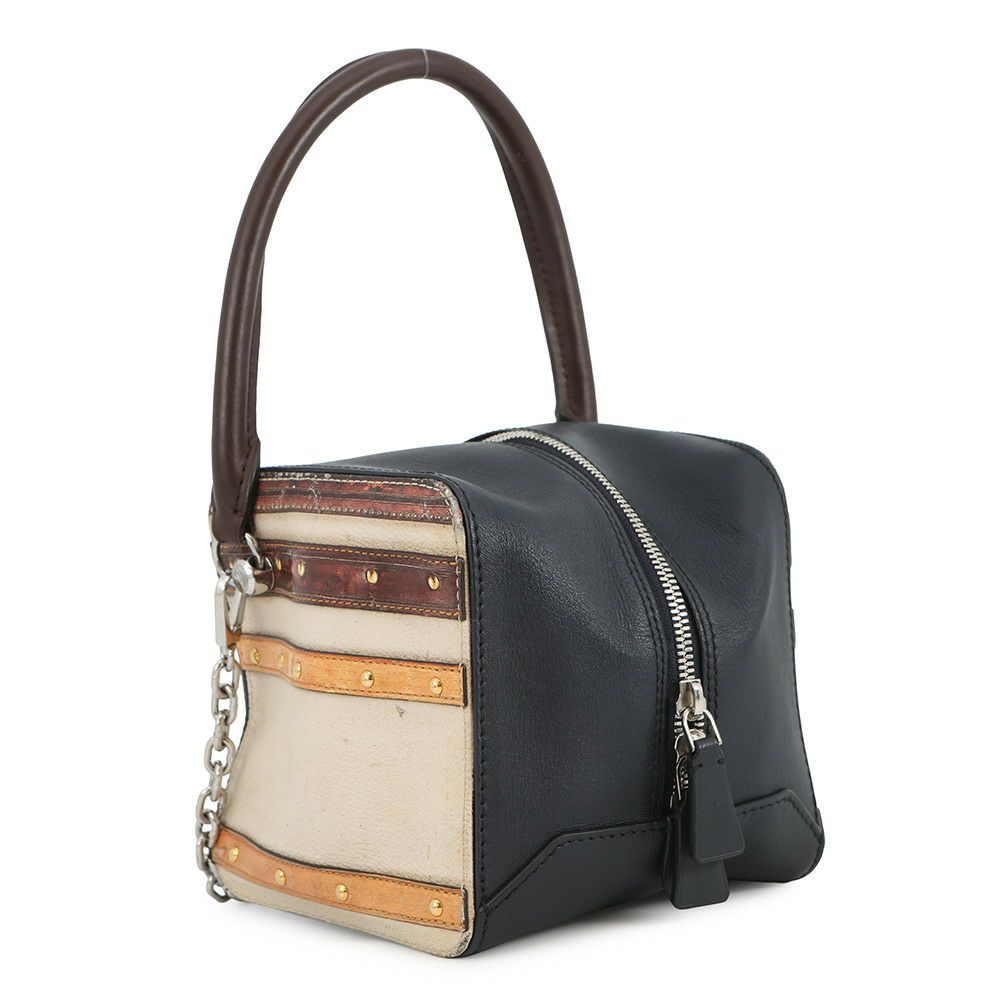 ルイヴィトン ハンドバッグ モノグラム・トロンプルイユ スクエアバッグ M52350 2way