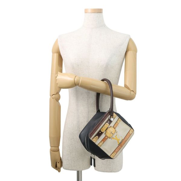 ルイヴィトン ハンドバッグ モノグラム・トロンプルイユ スクエアバッグ M52350 2way