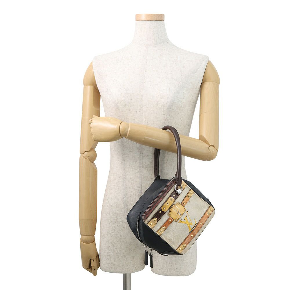 ルイヴィトン ハンドバッグ モノグラム・トロンプルイユ スクエアバッグ M52350 2way