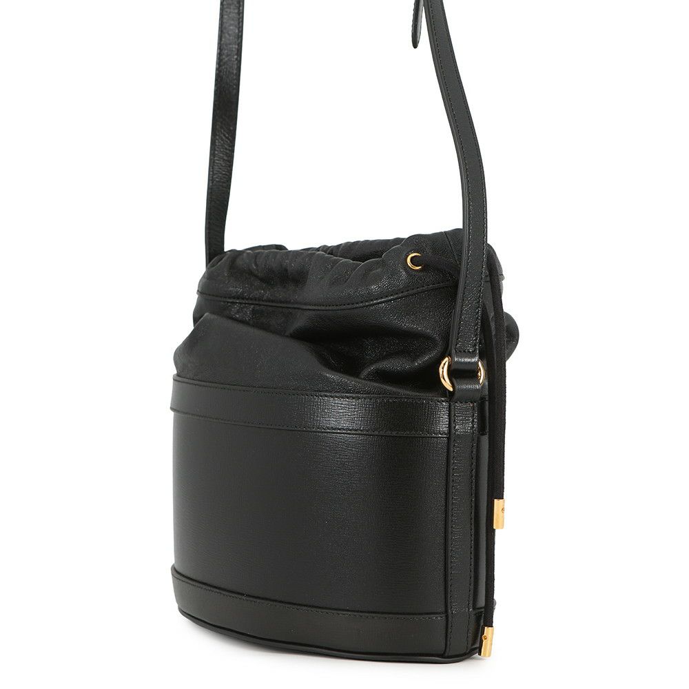 グッチ ショルダーバッグ 1955 ホースビット 602118 GUCCI バケットバッグ 黒