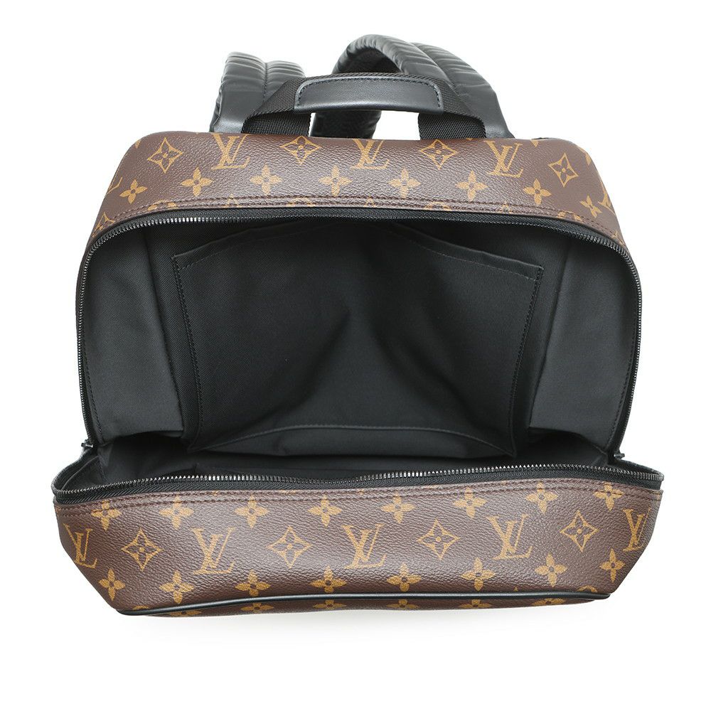 ルイヴィトン リュック モノグラム・マカサー ディーン・バックパック M45335 LOUIS VUITTON 黒 ブラック