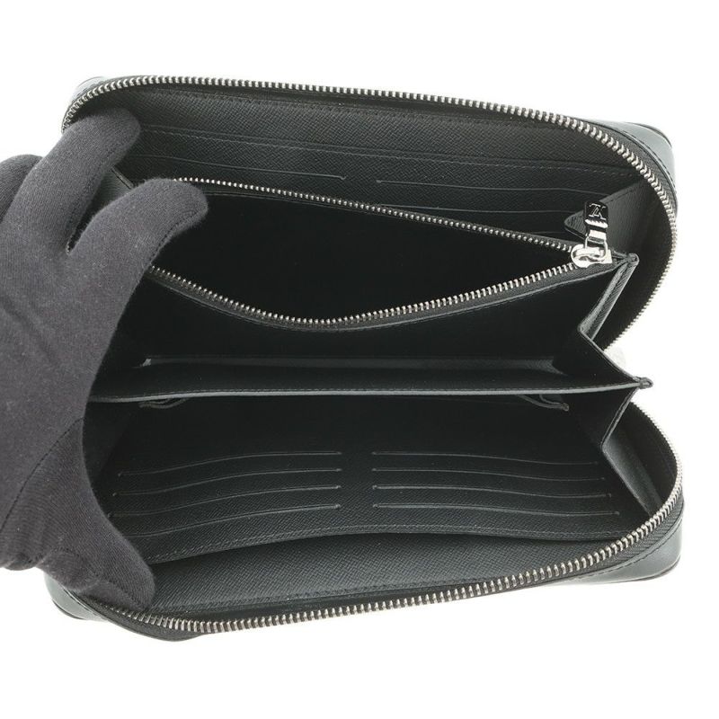 ルイヴィトン 長財布 モノグラム・エクリプス ジッピーXL M61698 LOUIS VUITTON ヴィトン 財布 メンズ 黒 ブラック