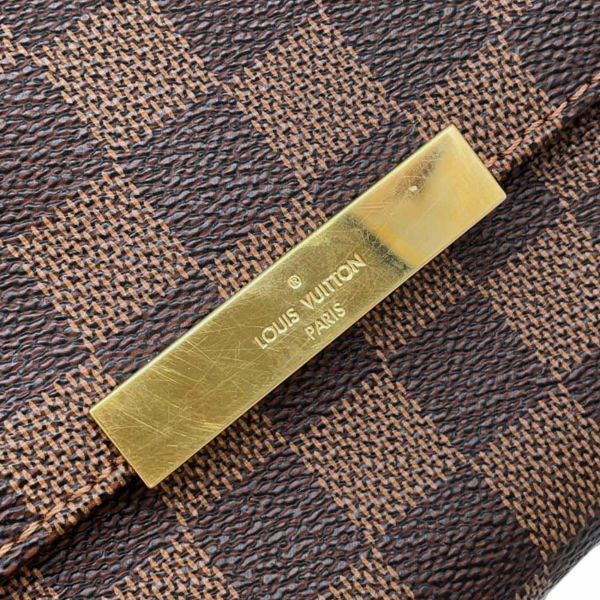 ルイヴィトン ショルダーバッグ ダミエ・エベヌ フェイボリットMM N41129 LOUIS VUITTON ヴィトン バッグ