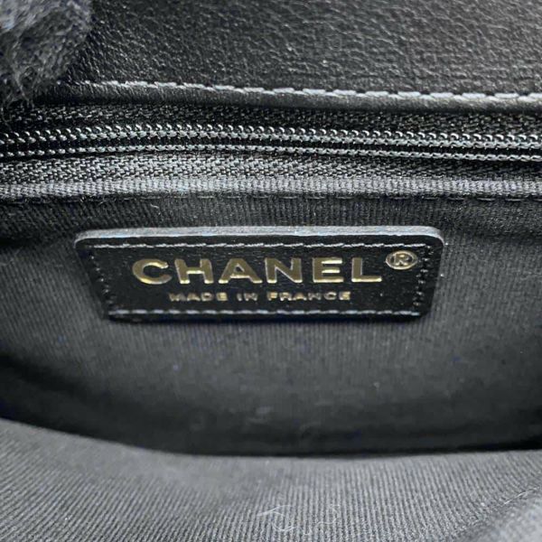 シャネル チェーンショルダーバッグ ココマーク トップハンドル AS3652 CHANEL 黒