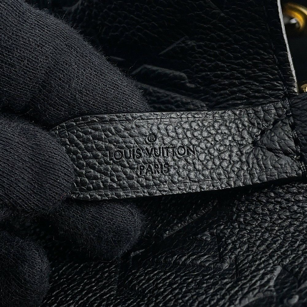 ルイヴィトン ハンドバッグ モノグラム・アンプラント ネオノエMM M45256 2WAYショルダー ブラック 黒