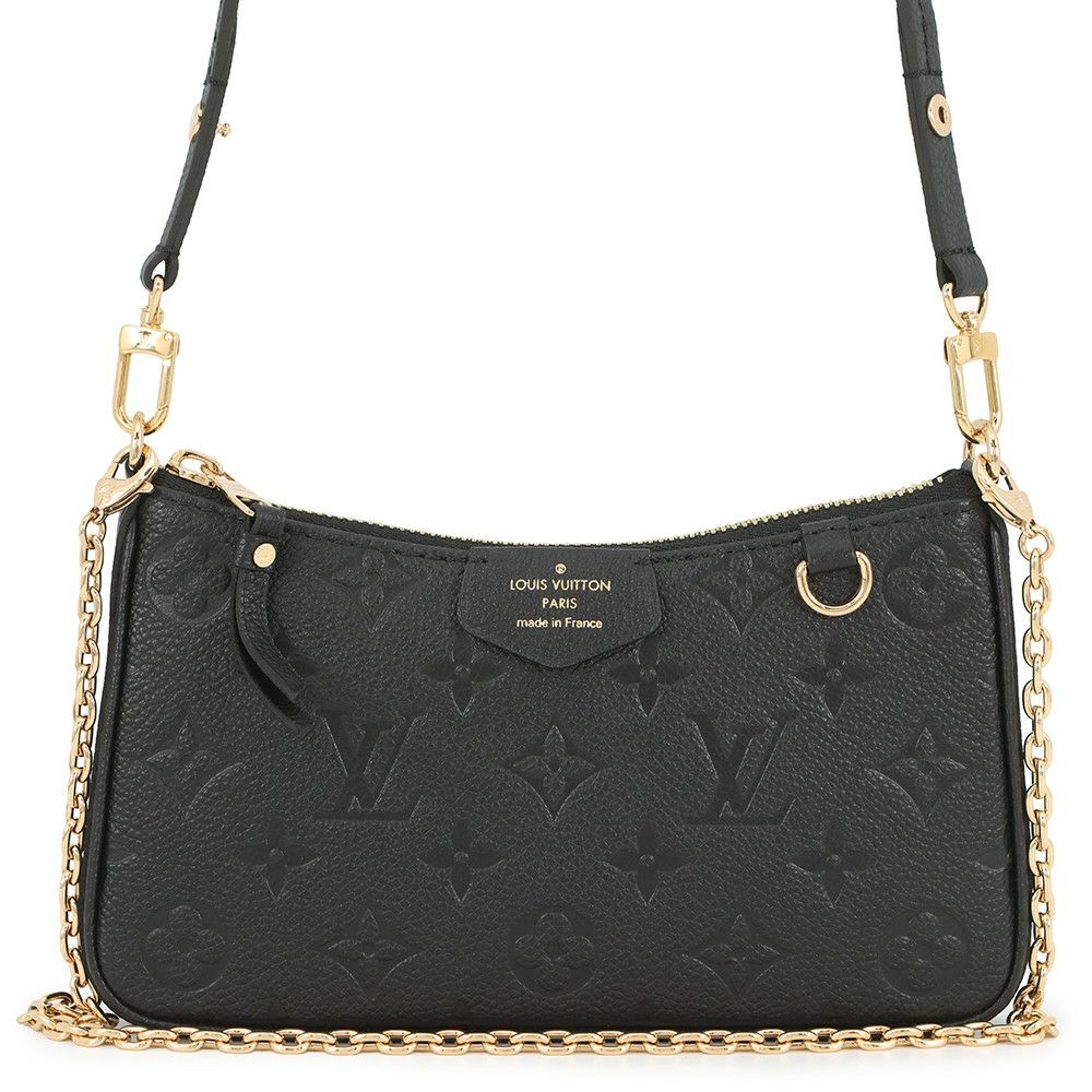 ルイヴィトン ショルダーバッグ モノグラム・アンプラント イージー・ポーチ M80349 LOUIS VUITTON 黒 ブラック