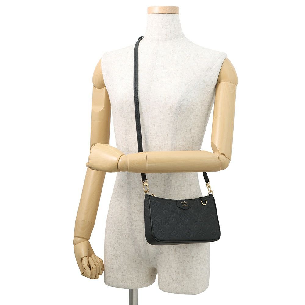 ルイヴィトン ショルダーバッグ モノグラム・アンプラント イージー・ポーチ M80349 LOUIS VUITTON 黒 ブラック