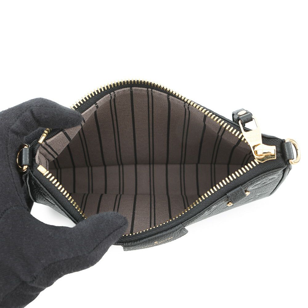ルイヴィトン ショルダーバッグ モノグラム・アンプラント イージー・ポーチ M80349 LOUIS VUITTON 黒 ブラック