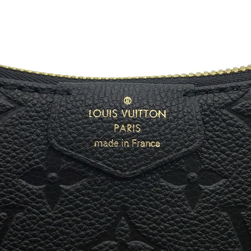 ルイヴィトン ショルダーバッグ モノグラム・アンプラント イージー・ポーチ M80349 LOUIS VUITTON 黒 ブラック