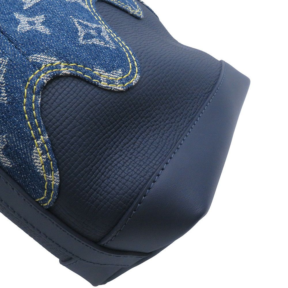ルイヴィトン ショルダーバッグ モノグラム・デニム LVスクエアード ジャパニーズ・クルーザー M45970 LOUIS VUITTON NIGOコラボ