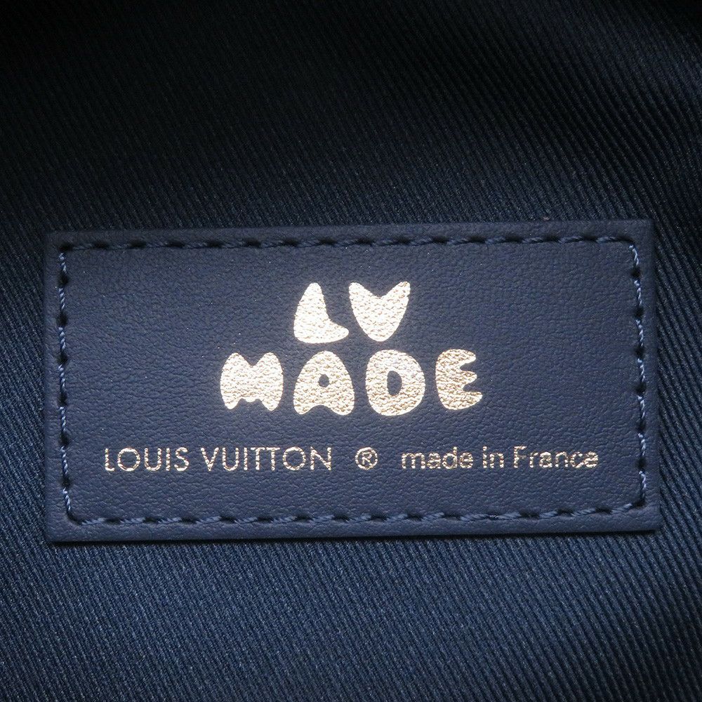 ルイヴィトン ショルダーバッグ モノグラム・デニム LVスクエアード ジャパニーズ・クルーザー M45970 LOUIS VUITTON NIGOコラボ