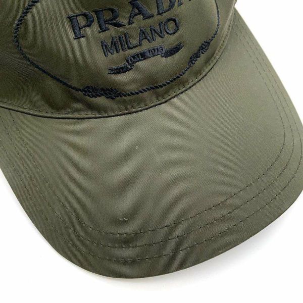 プラダ キャップ ベースボール ナイロン サイズXL PRADA 帽子 アパレル 