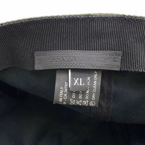 プラダ キャップ ベースボール ナイロン サイズXL PRADA 帽子 アパレル