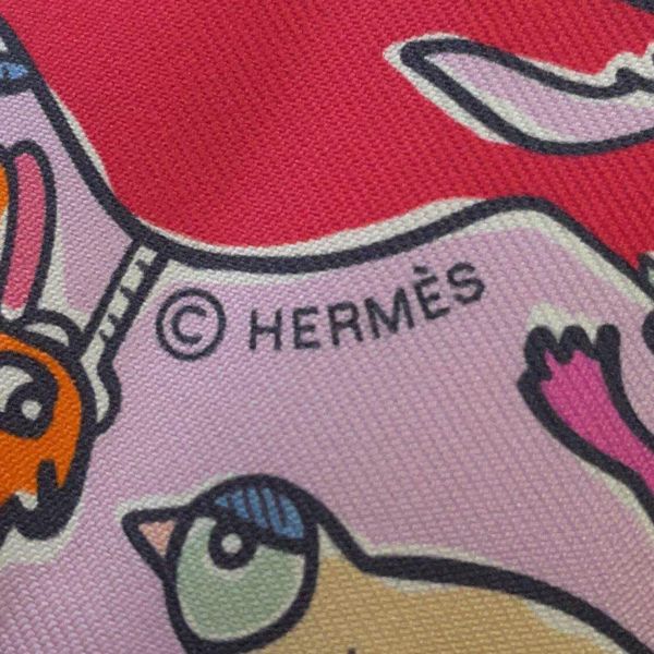 エルメス スカーフ ツイリー 千と一のウサギ Mille et Un Lapins HERMES シルクツイル 2023秋冬