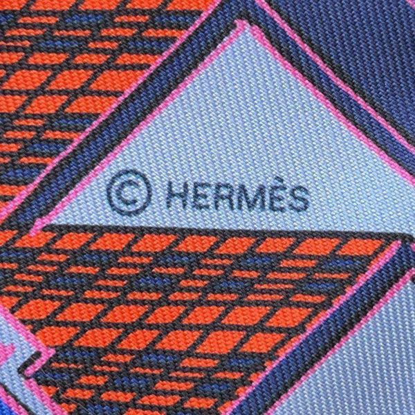 エルメス スカーフ ツイリー パンタン・シティ Pantin City HERMES シルクツイル 2023秋冬