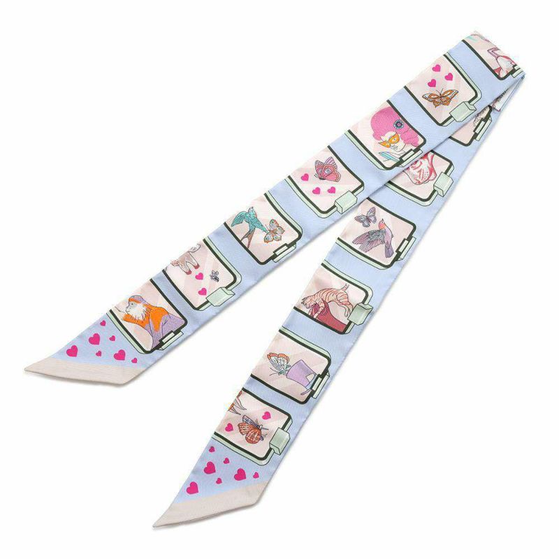 エルメス スカーフ ツイリー エルメス ストーリー HERMES STORY HERMES シルクツイル 2023秋冬