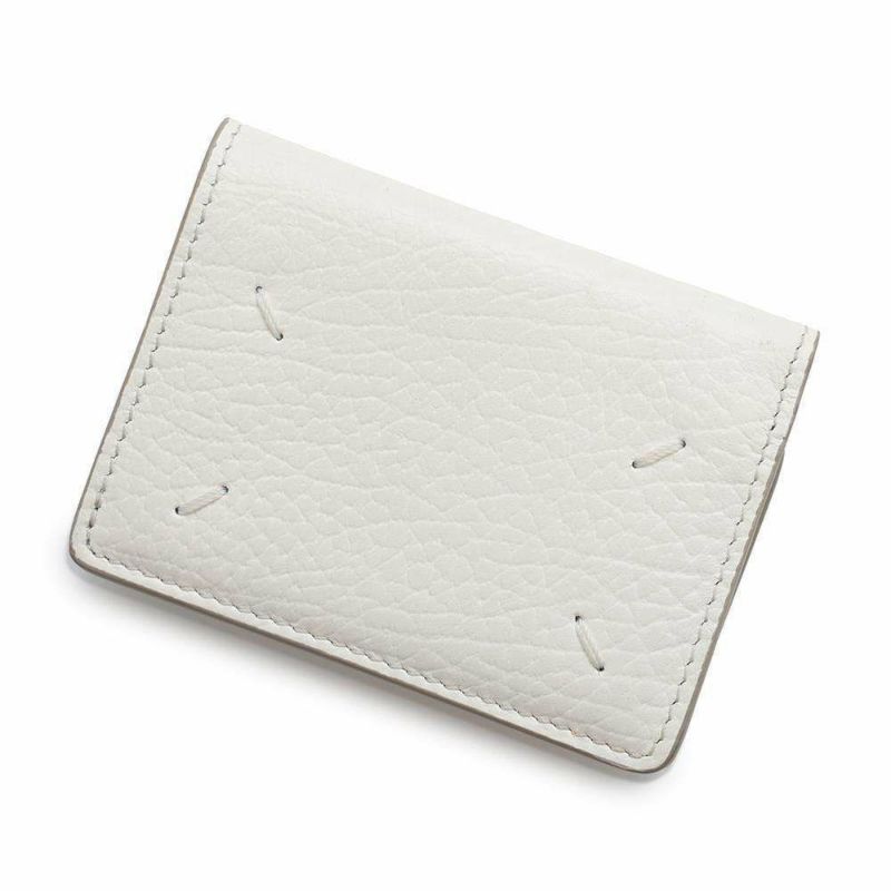 メゾンマルジェラ 三つ折り財布 レザー S36UI0416 Maison Margiela 財布 白