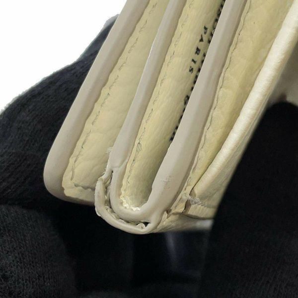 メゾンマルジェラ 三つ折り財布 レザー S36UI0416 Maison Margiela 財布 白