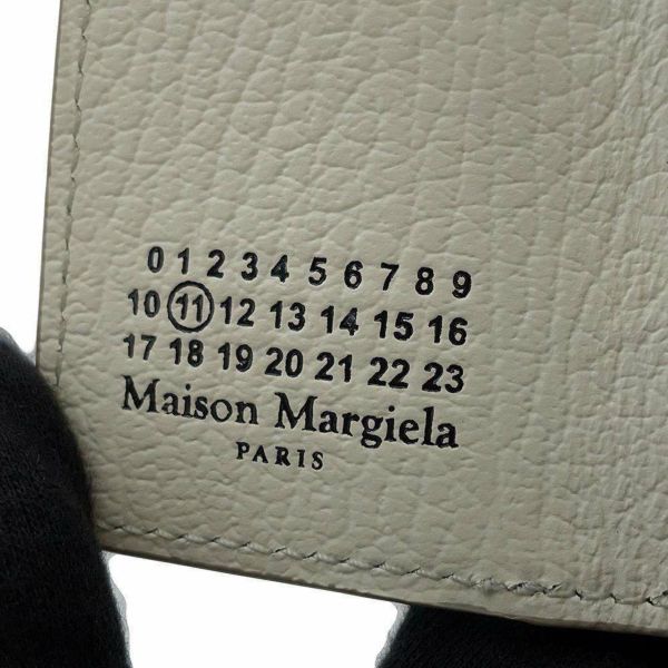 メゾンマルジェラ 三つ折り財布 レザー S36UI0416 Maison Margiela 財布 白