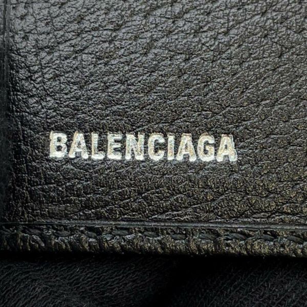 バレンシアガ 二つ折り財布 グッチコラボ ザ ハッカー プロジェクト 680430 BALENCIAGA GUCCI 財布 黒