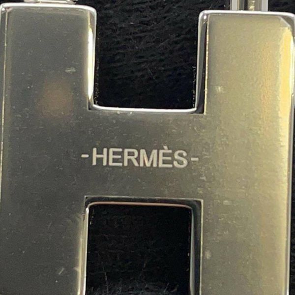 エルメス キーホルダー H カデナ クイズ キーリング マルチカラー/シルバー金具 HERMES チャーム