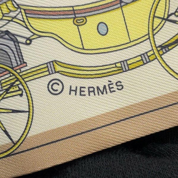 エルメス スカーフ ツイリー 馬車の変遷 Les Voitures Nouvelles HERMES シルク 2024春夏