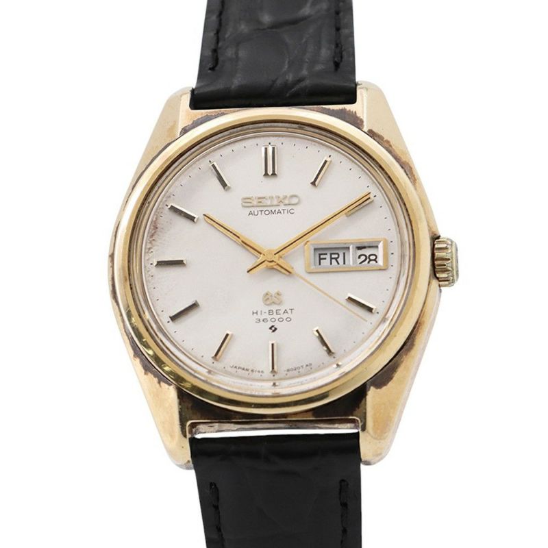 セイコー グランドセイコー ハイビート 3600 6146-8000 SEIKO 腕時計 シルバー文字盤