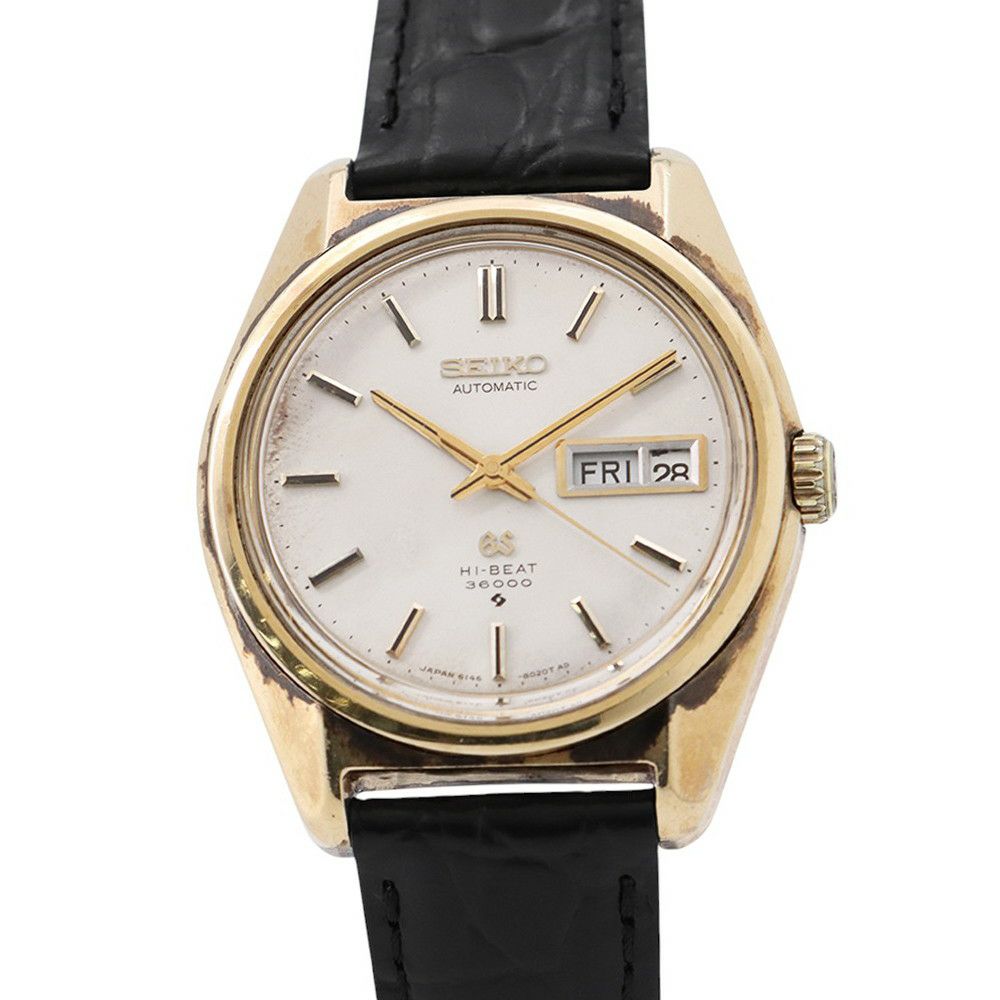 セイコー グランドセイコー ハイビート 3600 6146-8000 SEIKO 腕時計 シルバー文字盤