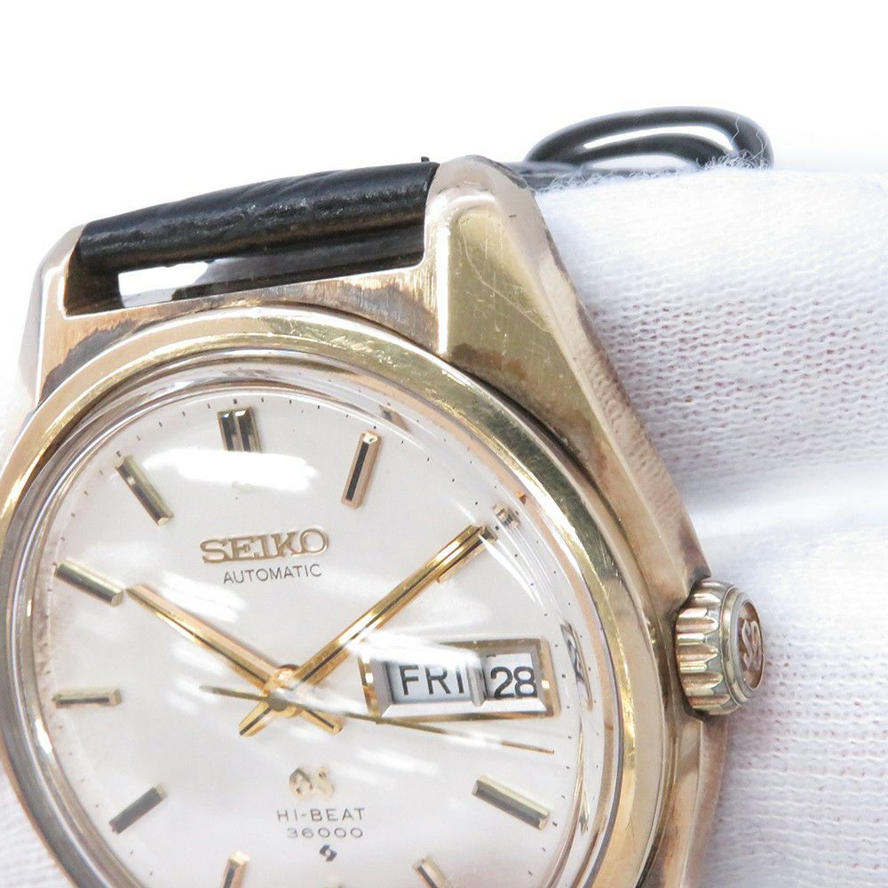 セイコー グランドセイコー ハイビート 3600 6146-8000 SEIKO 腕時計 シルバー文字盤