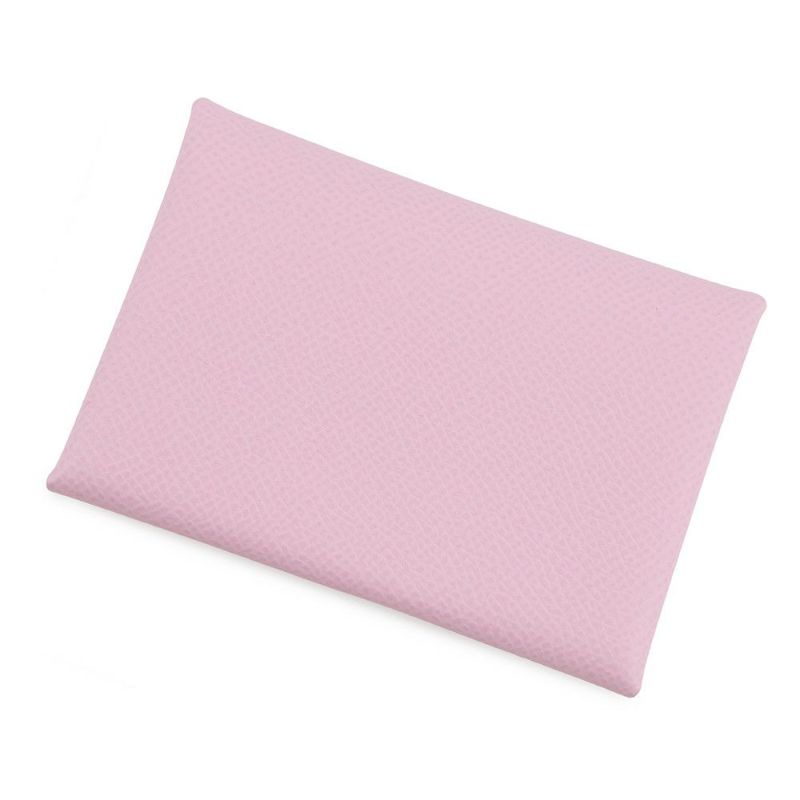 エルメス コインケース カルヴィ デュオ モーヴシルベストル/シルバー金具 エプソン K刻印 HERMES 財布