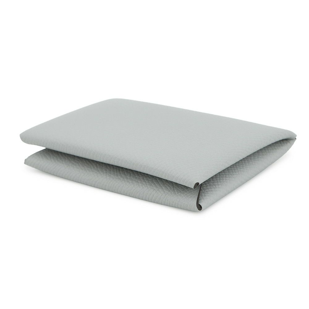 エルメス カードケース カルヴィ ブルーグラシエ エプソン K刻印 HERMES 名刺入れ