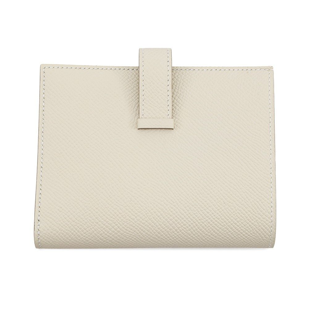 エルメス 二つ折り財布 ベアンコンパクト クレ/ピンクゴールド金具 エプソン W刻印