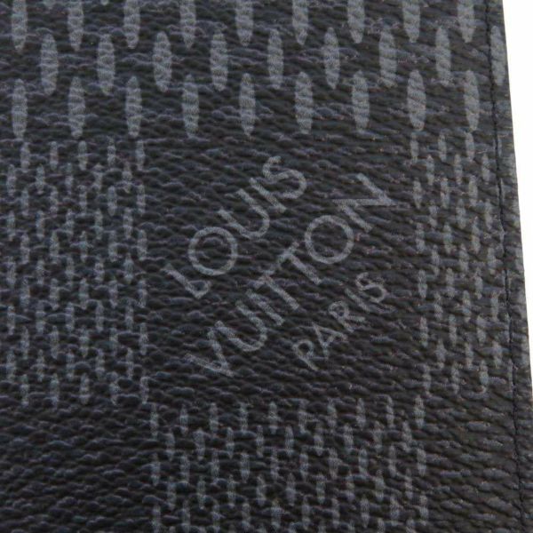 ルイヴィトン 長財布 ダミエ・グラフィット3D ポルトフォイユ・ブラザ NM N60436 LOUIS VUITTON ヴィトン 財布 メンズ ブラック 黒