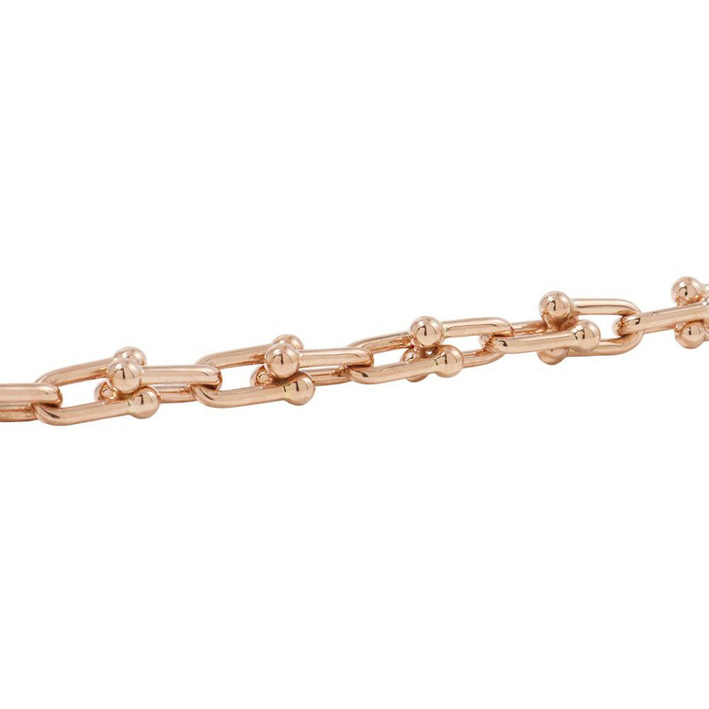 ティファニー ネックレス ハードウェア ミディアム リンク ネックレス K18PGピンクゴールド 70881470 Tiffany&Co. ジュエリー