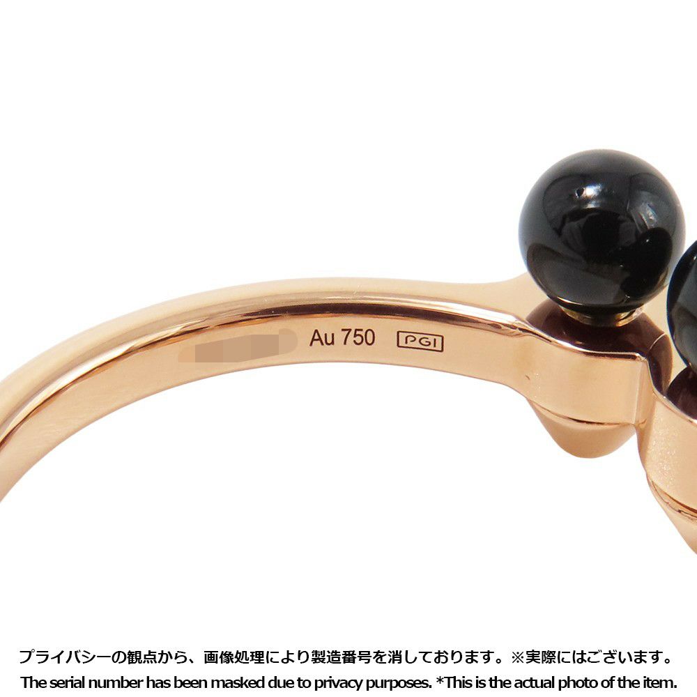 カルティエ リング クラッシュ ドゥ カルティエ リング XLモデル オニキス/ダイヤモンド K18PG サイズ56 N4793900 Cartier 指輪
