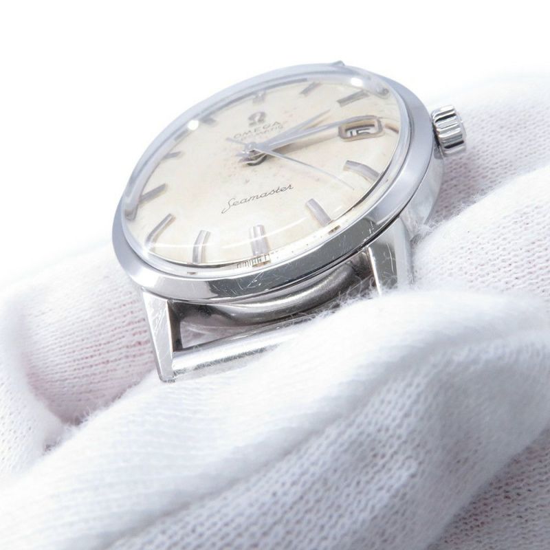 オメガ シーマスター OMEGA 腕時計 シルバー文字盤
