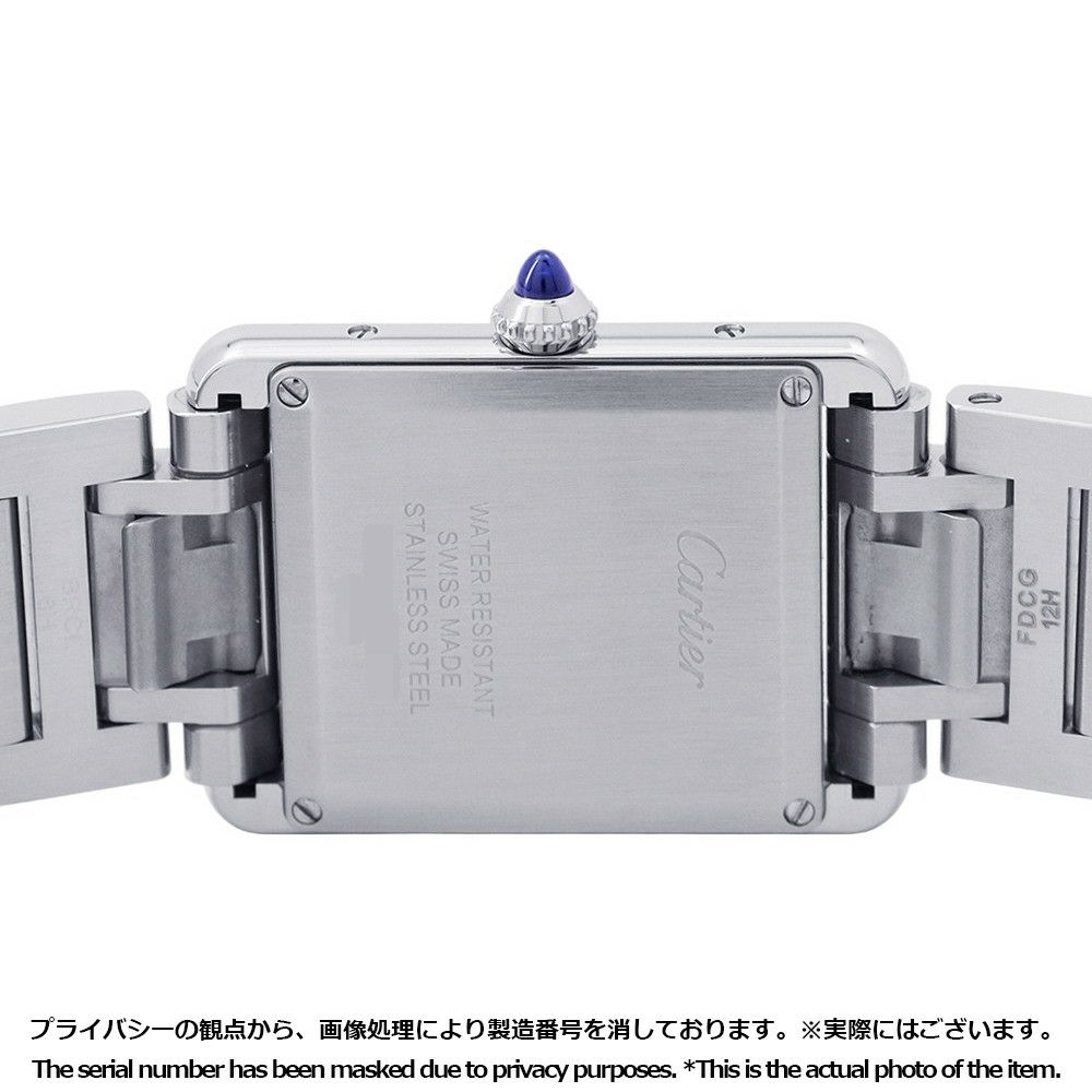 カルティエ タンク マスト LM WSTA0052 Cartier 腕時計 クォーツ シルバー文字盤