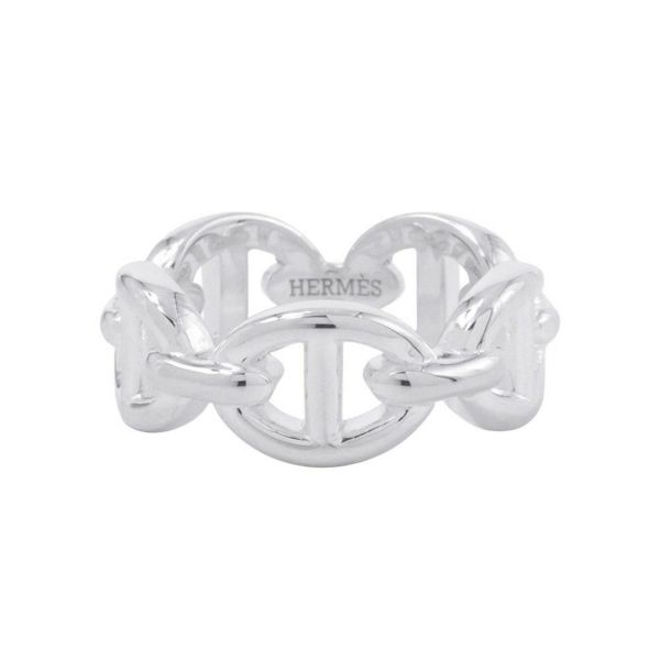 エルメス リング シェーヌダンクル アンシェネPM Enchainee SV925シルバー リングサイズ47 HERMES ジュエリー
