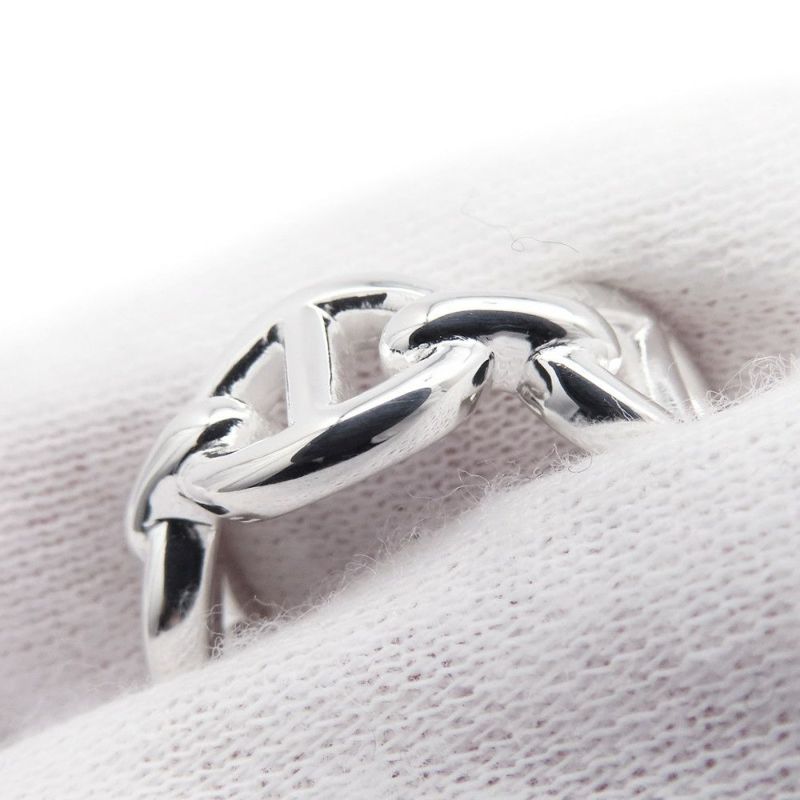 エルメス リング シェーヌダンクル アンシェネPM Enchainee SV925シルバー リングサイズ47 HERMES ジュエリー