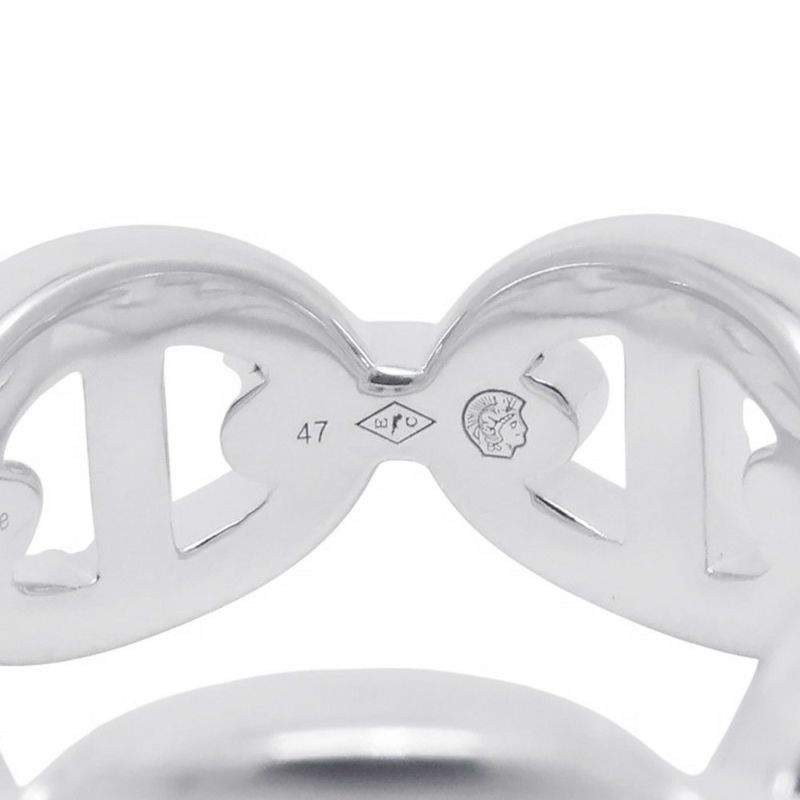 エルメス リング シェーヌダンクル アンシェネPM Enchainee SV925シルバー リングサイズ47 HERMES ジュエリー