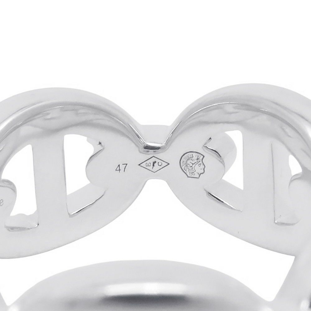 エルメス リング シェーヌダンクル アンシェネPM Enchainee SV925シルバー リングサイズ47 HERMES ジュエリー